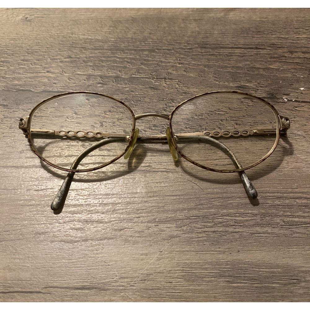 Sferoflex Brown Metal Eyeglasses Frames 2480 254 51-17-140 Made in Italy‎